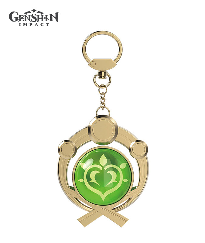 [Official Merchandise] Genshin Impact Theme Vision Keychain Charm
