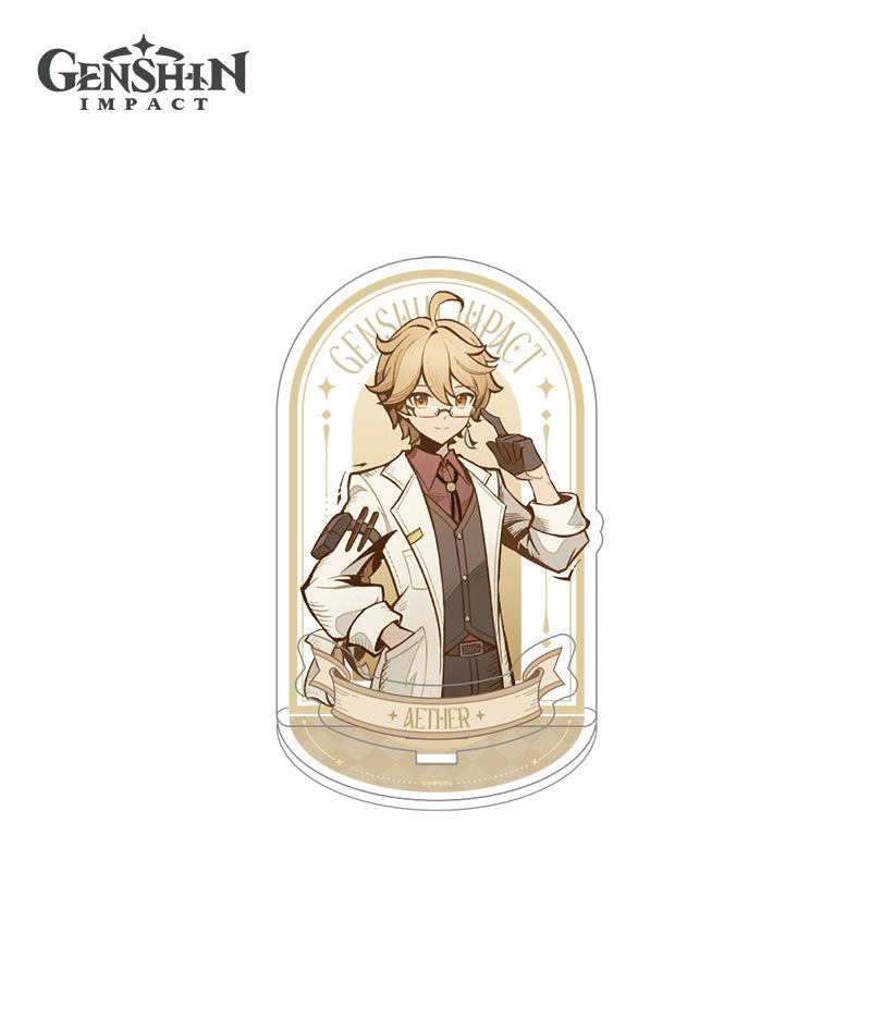 [Official Merchandise] Genshin Impact Clorinde Shadow Hunting Merch: Badge, Stand, Fridge Magnet