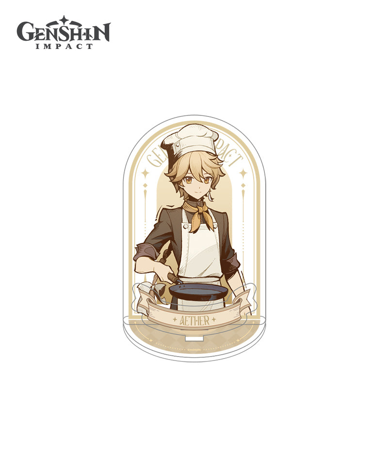[Official Merchandise] Genshin Impact Clorinde Shadow Hunting Merch: Badge, Stand, Fridge Magnet