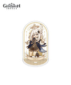 [Official Merchandise] Genshin Impact Clorinde Shadow Hunting Merch: Badge, Stand, Fridge Magnet