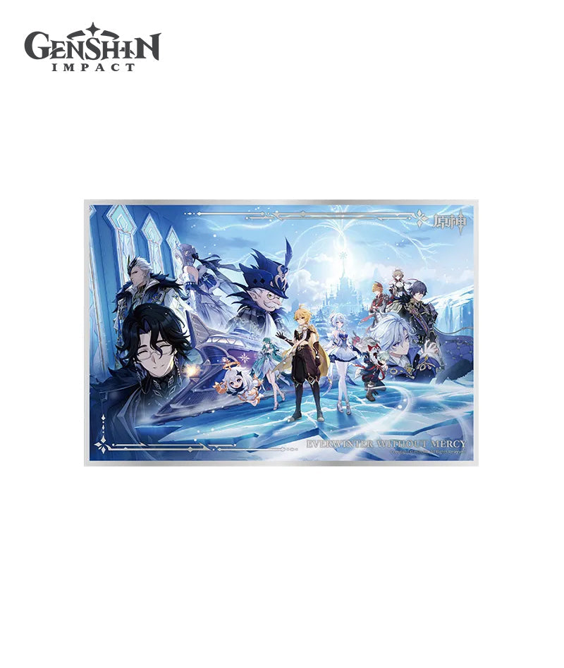 [Official Merch] Genshin Impact Snezhnaya Everwinter Without Mercy Merch