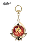 [Official Merchandise] Genshin Impact Theme Vision Keychain Charm