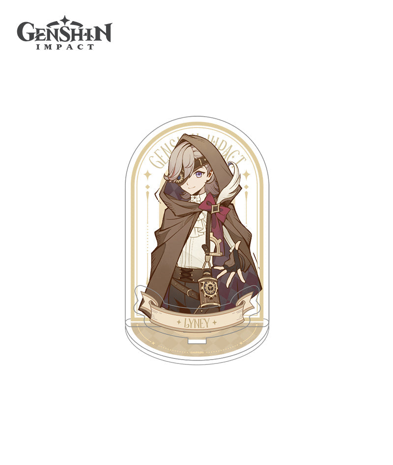 [Official Merchandise] Genshin Impact Clorinde Shadow Hunting Merch: Badge, Stand, Fridge Magnet