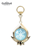 [Official Merchandise] Genshin Impact Theme Vision Keychain Charm
