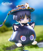 [Official Merch] Genshin Scaramouche Wanderer Chibi Happy Shake Figure