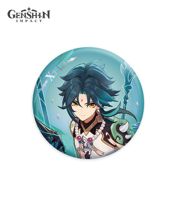 [Official Merchandise] Genshin Impact Character Art Glitter Badges