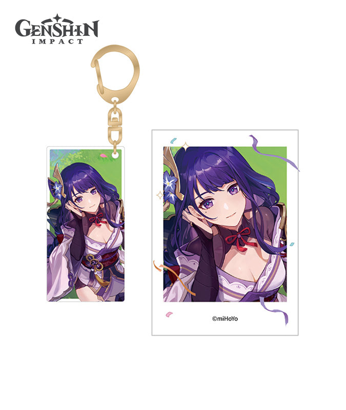 [Official Merchandise] Genshin FES2023 Series: Acrylic Keychain Charm & Polaroid Set