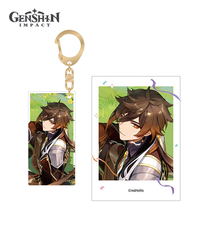 [Official Merchandise] Genshin FES2023 Series: Acrylic Keychain Charm & Polaroid Set