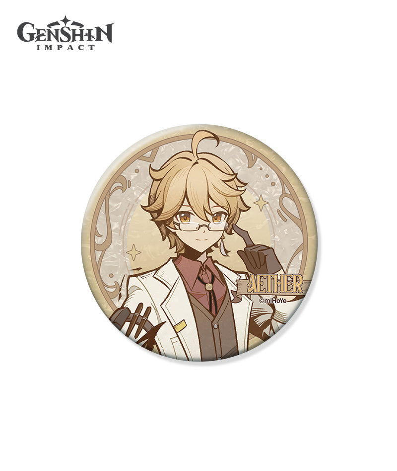 [Official Merchandise] Genshin Impact Clorinde Shadow Hunting Merch: Badge, Stand, Fridge Magnet