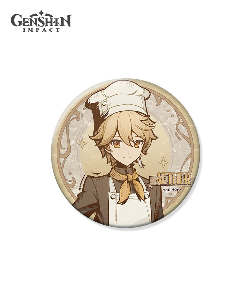 [Official Merchandise] Genshin Impact Clorinde Shadow Hunting Merch: Badge, Stand, Fridge Magnet