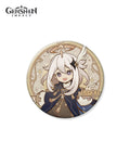 Genshin Impact Clorinde Shadow Hunting Merch: Badge, Stand, Fridge Magnet