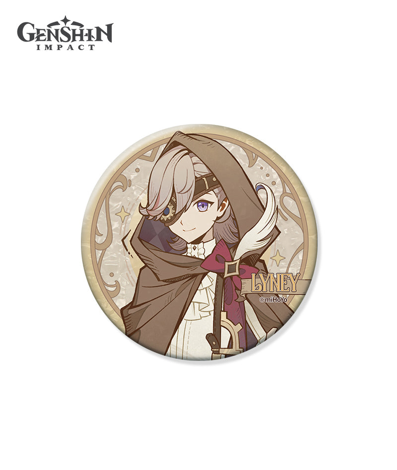 [Official Merchandise] Genshin Impact Clorinde Shadow Hunting Merch: Badge, Stand, Fridge Magnet