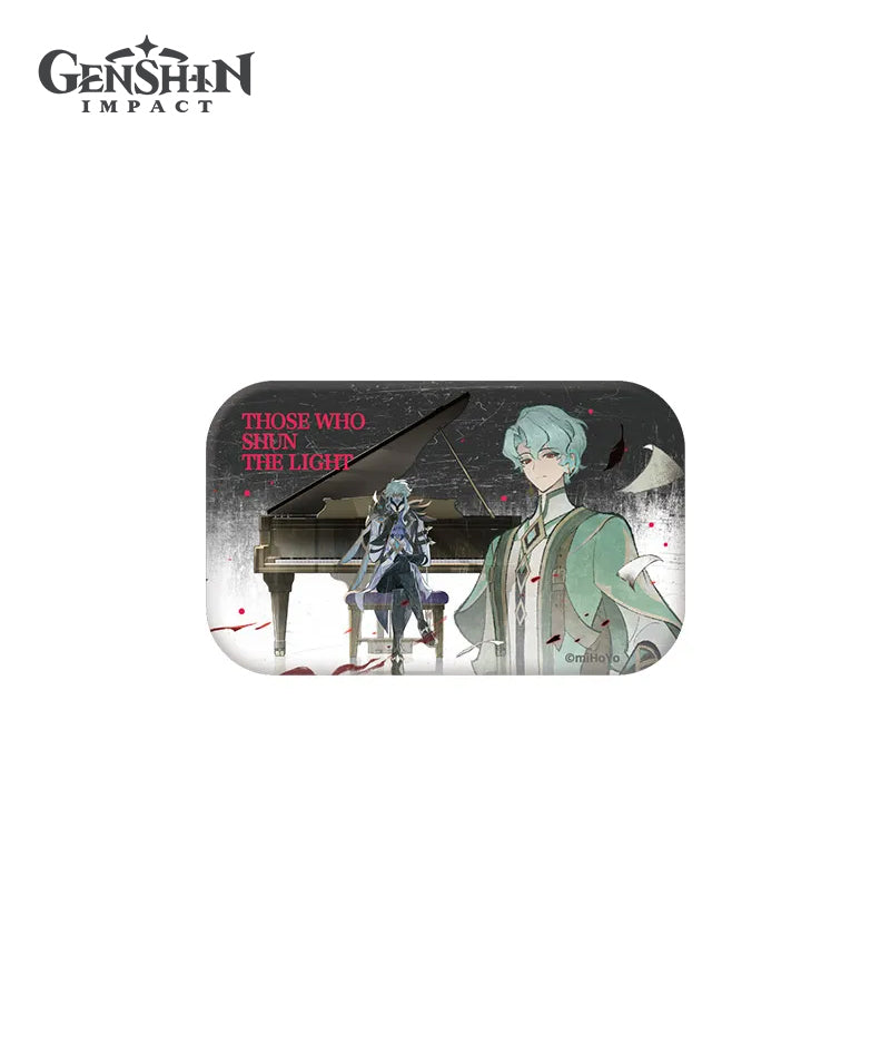 Genshin Impact Dottore Those Who Shun the Light Badge Blind Box