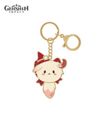 [Official Merch] Genshin Impact Tea Party Companion Dodoco Metal Keychain