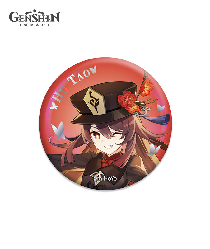 [Official Merchandise] Genshin Impact Character Art Glitter Badges