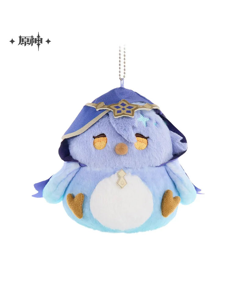 [Official Merch] Genshin Sumeru Chibi Animal Onigiri Plush Keychains - Wanderer & Kaveh