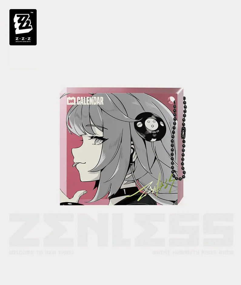 Zenless Zone Zero Temporal Frequencies Series Thick Acrylic Charm