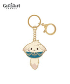 [Official Merch] Genshin Impact Tea Party Companion Dodoco Metal Keychain