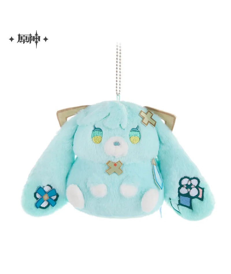 [Official Merch] Genshin Sumeru Chibi Animal Onigiri Plush Keychains - Wanderer & Kaveh