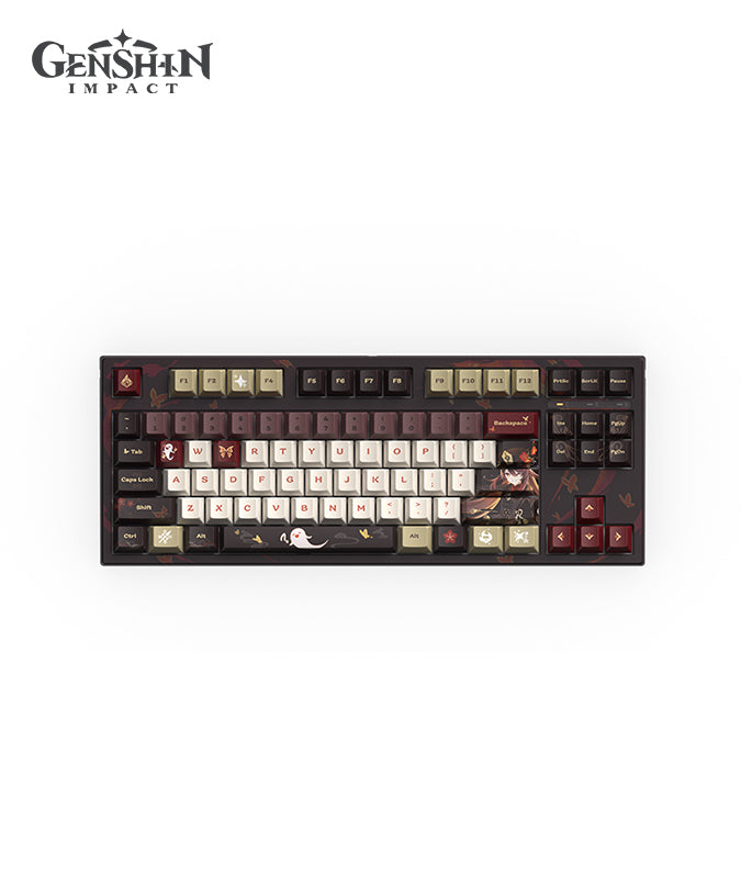 Genshin Impact Hu Tao Fragrance in Thaw Mechanical Keyboard