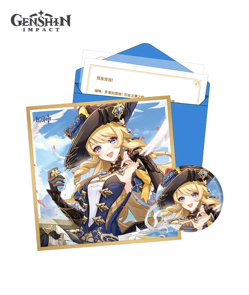 [Official Merchandise] Genshin Impact Fontaine Character Day of Destiny Birthday Series Gift Box Set