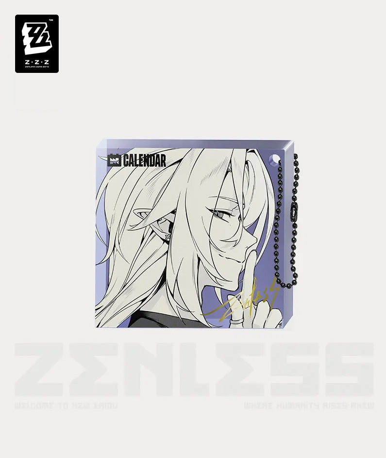 Zenless Zone Zero Temporal Frequencies Series Thick Acrylic Charm