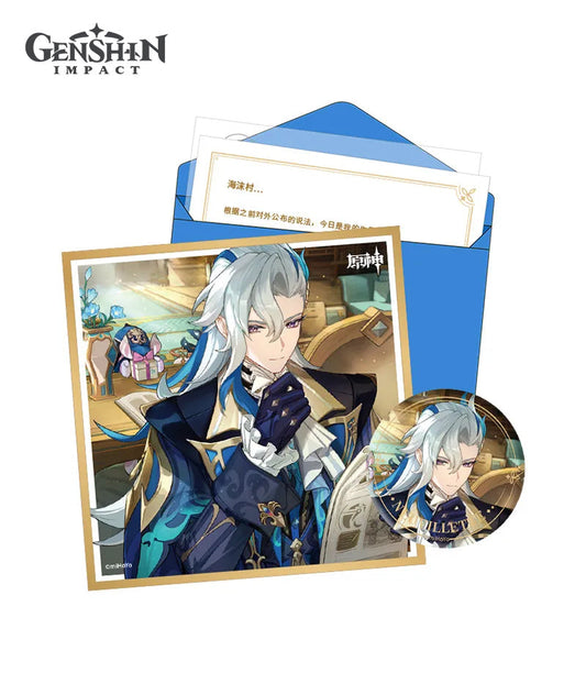 [Official Merchandise] Genshin Impact Fontaine Character Day of Destiny Birthday Series Gift Box Set