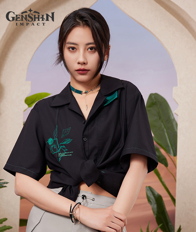 [Official Merchandise] Alhaitham Impression Short Sleeve Shirt