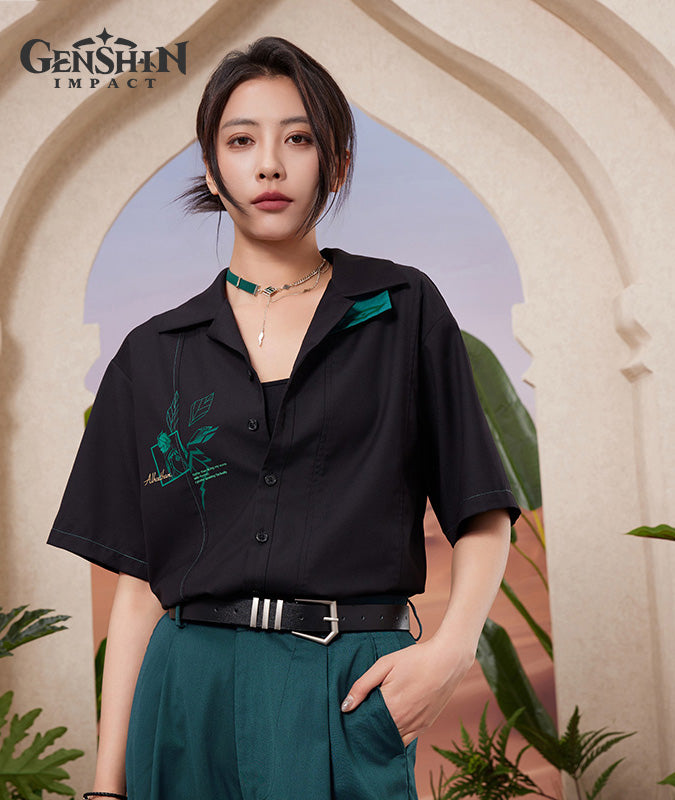 [Official Merchandise] Alhaitham Impression Short Sleeve Shirt