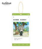 [Official Merchandise] Genshin Impact Characters Birthday Acrylic Charms