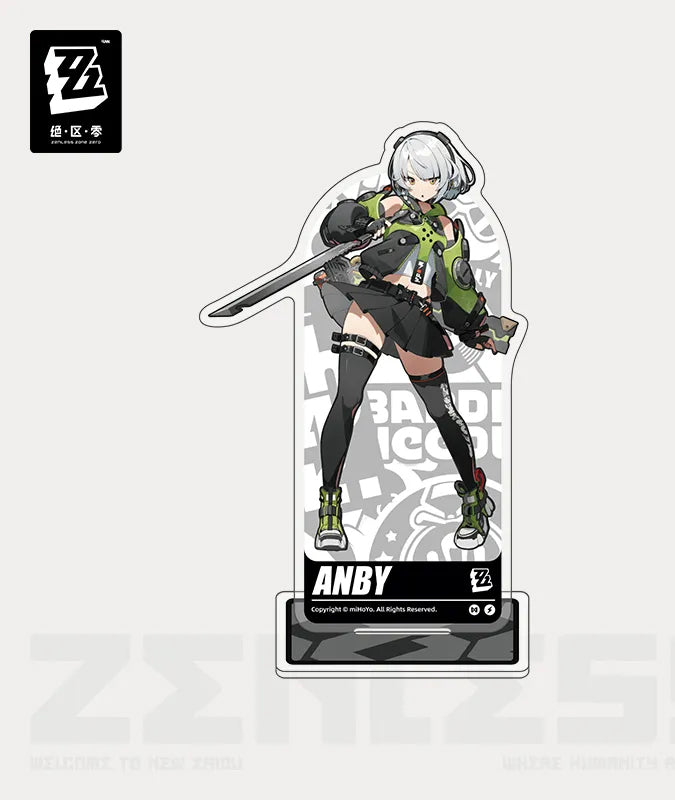 [Official Merchandise] Zenless Zone Zero Character Cards Acrylic Stand Cunning Hares