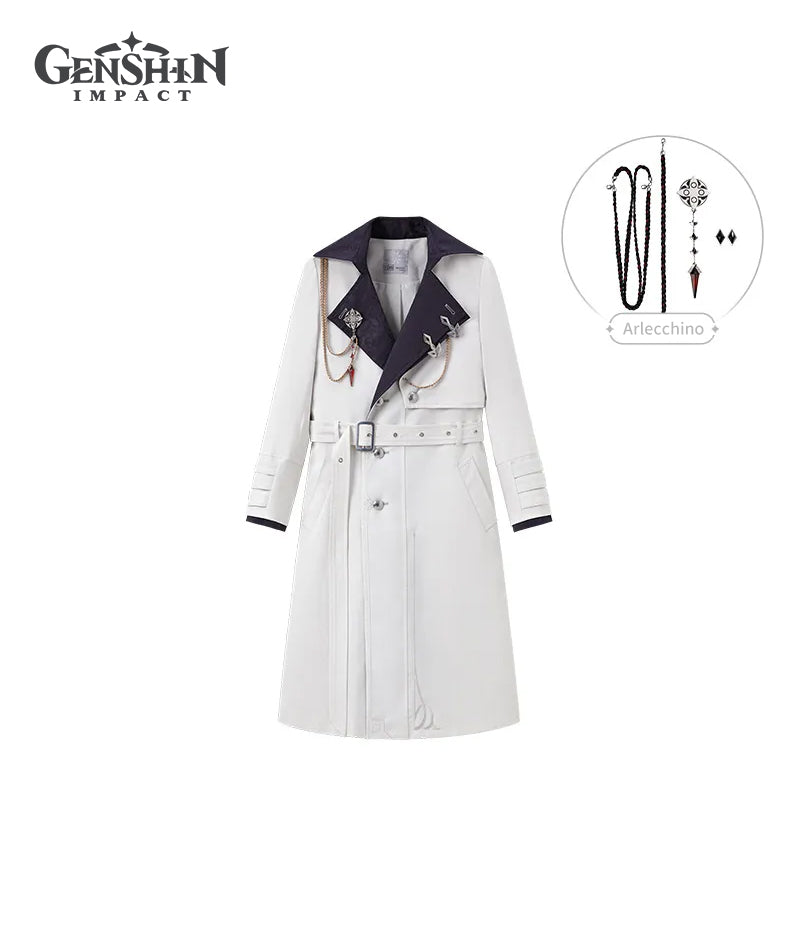 [Official Merch] Genshin Impact Frost and Flame Series Fatui Harbingers Trench Coat