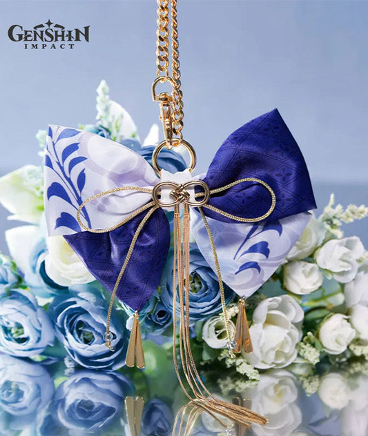 [Official Merch] Genshin Impact Kamisato Ayato Themed Impression Bow Hair Accessory