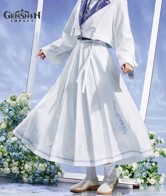 [Official Merch] Genshin Impact Kamisato Ayato Themed Impression Midi Skirt