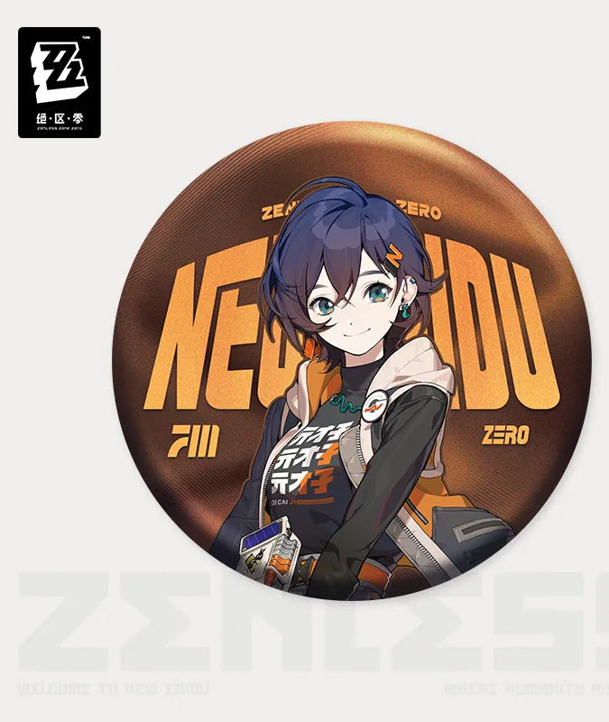 [Official Merchandise] Zenless Zone Zero Character Cards Belle & Wise Badges