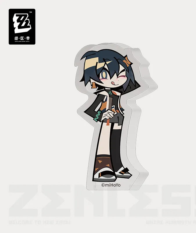 Zenless Zone Zero A Sandwich-Scented Dream Chibi Mini Acrylic Stand