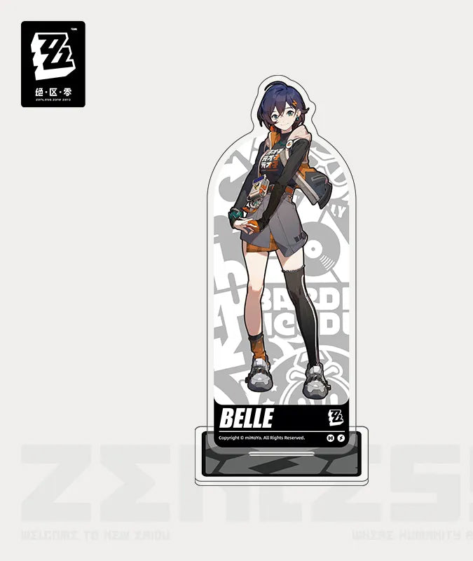 Zenless Zone Zero Character Cards Belle & Wise Acrylic Stand