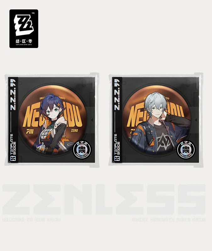 [Official Merchandise] Zenless Zone Zero Character Cards Belle & Wise Badges