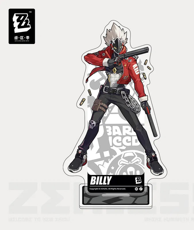Zenless Zone Zero Character Cards Acrylic Stand Cunning Hares