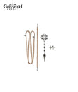 [Official Merch] Genshin Impact Frost and Flame Series Fatui Harbingers Brooch Accessory Set