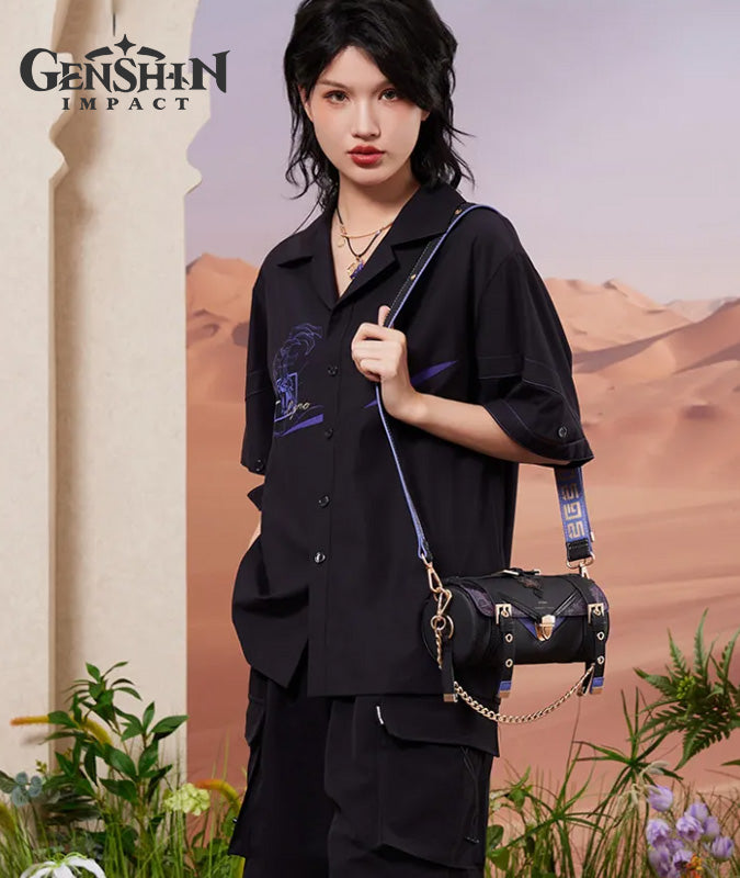 [Official Merchandise] Cyno Impression Barrel Bag Of Forest and Sand Collection