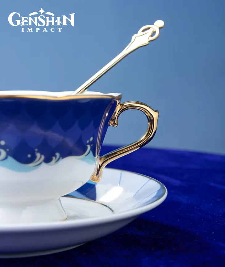 Genshin Impact Furina Impression Afternoon Tea Cup and Saucer Set