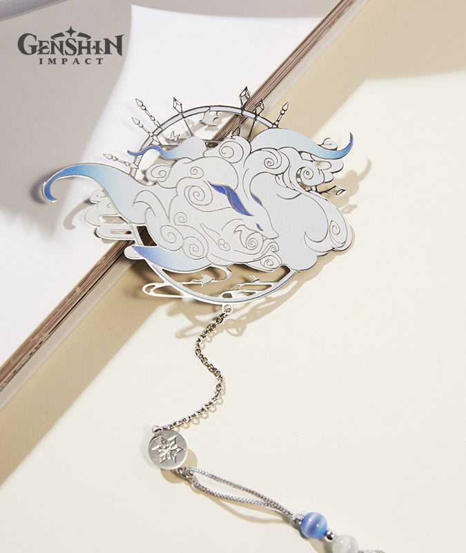[Official Merchandise] Ganyu Theme Clothing Impression Series Metal Bookmark with Tassel