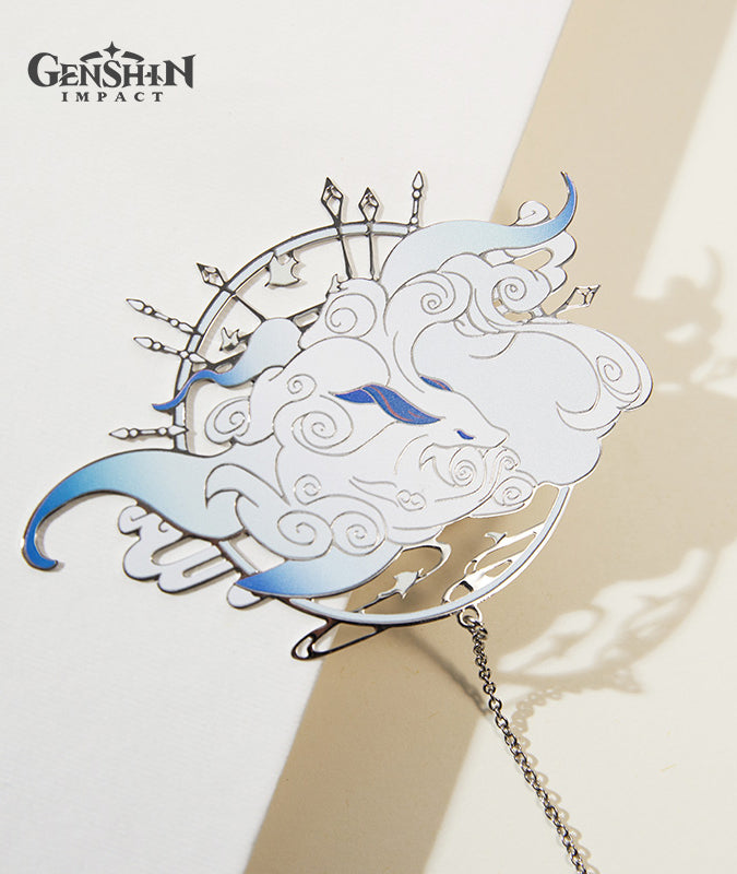 [Official Merchandise] Ganyu Theme Clothing Impression Series Metal Bookmark with Tassel