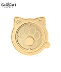Genshin Impact Genius Invokation TCG Cat Paw Badge Holder
