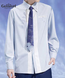 [Official Merch] Genshin Impact Kamisato Ayato Themed Impression Shirt with Tie