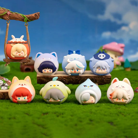Genshin Impact Mini Cute Cubs Party Figure Blind Box