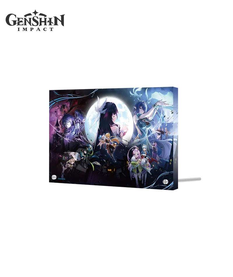 [Official Merch] Genshin Impact Song of the Welkin Moon Acrylic Block