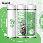 Genshin Impact Cute Chibi Water Bottles Temperature Display 500ml