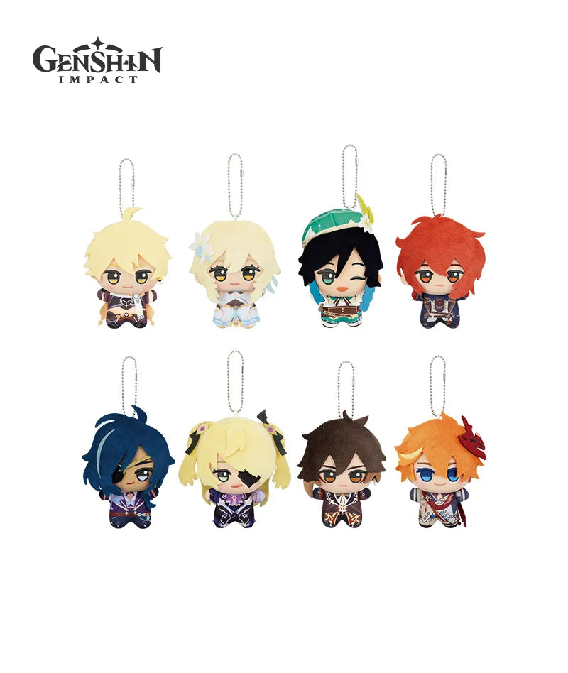[Official Merchandise] Genshin Impact Chibi Gurumi Plush Keychains